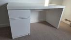 Ikea bureau "Malm", met extra dubbele lade, Huis en Inrichting, Bureaus, Ophalen, Zo goed als nieuw, Bureau