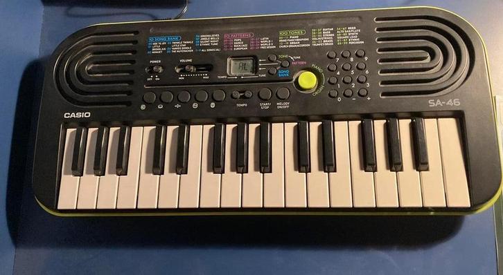 casio SA-45 keyboard - perfect voor kinderen, Muziek en Instrumenten, Keyboards, Zo goed als nieuw, Overige aantallen, Casio, Ophalen