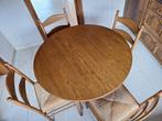 Ronde tafel met 4 stoelen, Antiek en Kunst, Ophalen