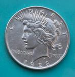American   Pease Dollar  1923, Ophalen of Verzenden, Noord-Amerika, Losse munt, Zilver