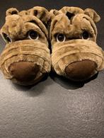 Pantoffels met hondensnoet: maat 44/46, Bruin, Ophalen of Verzenden, Zo goed als nieuw, Pantoffels of Sloffen