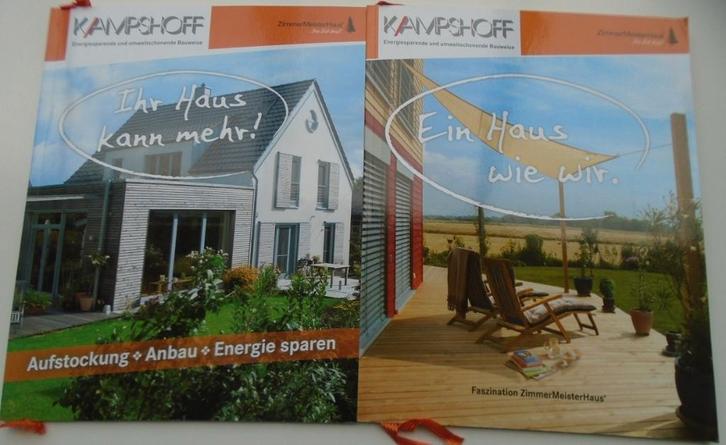 KAMPSHOFF 2 stuks Zimmer meister haus, Livres, Langue | Allemand, Comme neuf, Enlèvement ou Envoi