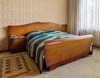 70s bed, Huis en Inrichting, Slaapkamer | Bedden, Ophalen, Gebruikt, Bruin, 210 cm