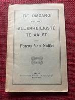 Antiek boek Petrus Van Nuffel Omgang Allerheiligste te Aalst, Ophalen of Verzenden