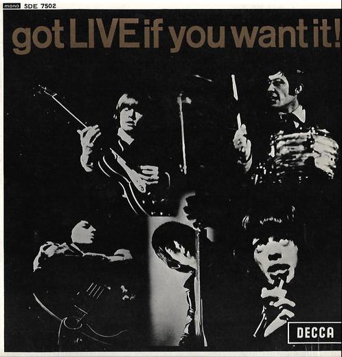 Rolling Stones EP "Got Live if You Want It" [UK], CD & DVD, Vinyles Singles, Utilisé, EP, Rock et Metal, 7 pouces, Envoi