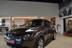 Nissan Juke 1.2 DIG-T airco,navi,camera,1 eigenaar,garantie, Voorwielaandrijving, 4 cilinders, Bruin, Leder en Stof