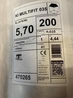 knauf multifit 035 (5 rollen) Isolatie 200mm, Doe-het-zelf en Bouw, 12 cm of meer, Nieuw, Glaswol, Ophalen