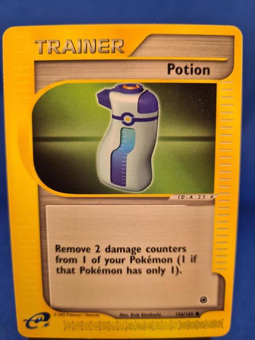 Potion 156/165 - Expedition Base Set, Hobby en Vrije tijd, Verzamelkaartspellen | Pokémon, Zo goed als nieuw, Verzenden