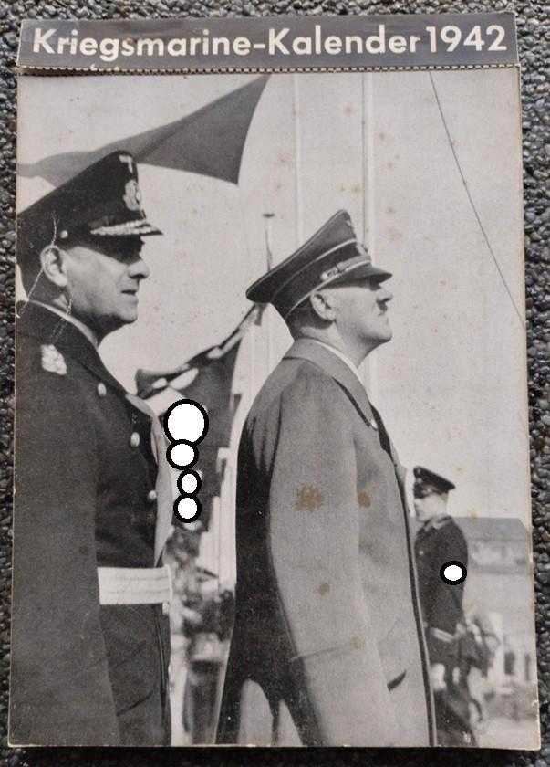 Complete Kriegsmarine kalender (1942 ), Collections, Objets militaires | Seconde Guerre mondiale, Marine, Enlèvement ou Envoi