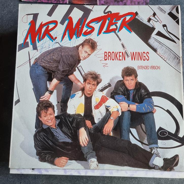 12" Mr. Mister - Broken wings (extended version), CD & DVD, Vinyles Singles, Utilisé, Maxi single, Pop, 12 pouces, Enlèvement ou Envoi