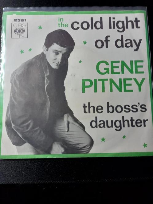 Gene Pitney - The Boss's Daughter " Popcorn ", CD & DVD, Vinyles Singles, Comme neuf, Single, Pop, 7 pouces, Enlèvement ou Envoi
