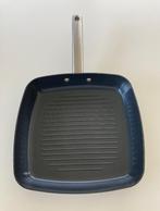 Isenvi grillpan 26 cm anti-aanbak, Ophalen of Verzenden, Zo goed als nieuw, Aluminium, Koekenpan of Braadpan