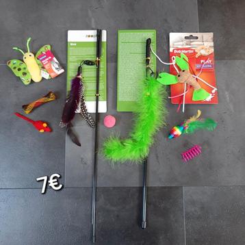 Kattenspeelgoed set nr 3 beschikbaar voor biedingen