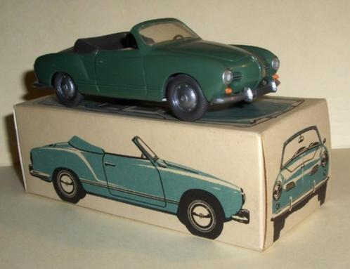 Vintage VOLKSWAGEN Karmann Cabrio WIKING W.-Germany NVE+BTE, Hobby & Loisirs créatifs, Voitures miniatures | 1:43, Neuf, Voiture