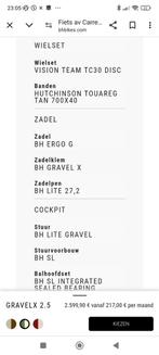 BH Gravel bike, Ophalen, Zo goed als nieuw, Heren, Overige merken