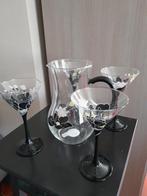 vintage karaf en glazen, Antiek en Kunst, Ophalen