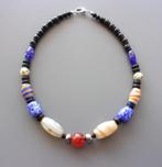 Collier femme en cornaline et agates avec perles en Murano, Neuf, Pierre ou Minéral, Enlèvement ou Envoi, Avec pierre précieuse