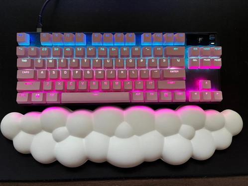 Steelseries Apex Pro Tkl 2023 + HyperX PBT Keycaps, Computers en Software, Toetsenborden, Zo goed als nieuw, Qwerty, Bedraad, Gaming toetsenbord