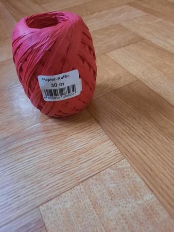 rol rafia lint 30m nieuw beschikbaar voor biedingen