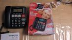 NIEUW Seniorentelefoon / huistelefoon / vaste telefoon, Ophalen of Verzenden, Nieuw