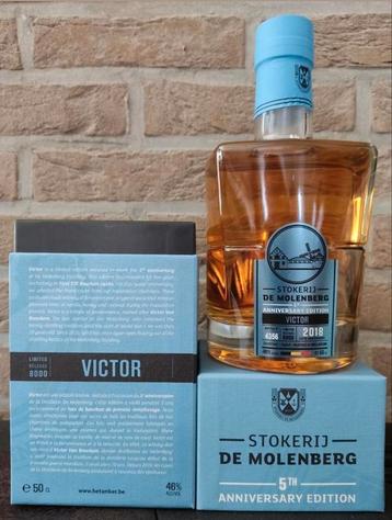 Gouden Carolus Whisky Victor 2018 Stokerij De Molenberg  beschikbaar voor biedingen