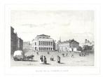 1844 - Liège - Place de la Comedie, Antiquités & Art, Envoi