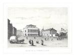1844 - Liège - Place de la Comedie, Verzenden