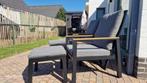 Loungeset Lesli Living 2 verstelbare zetels & tafel - NIEUW!, Tuin en Terras, Tuinsets en Loungesets, Bijzettafel, Loungeset, Ophalen
