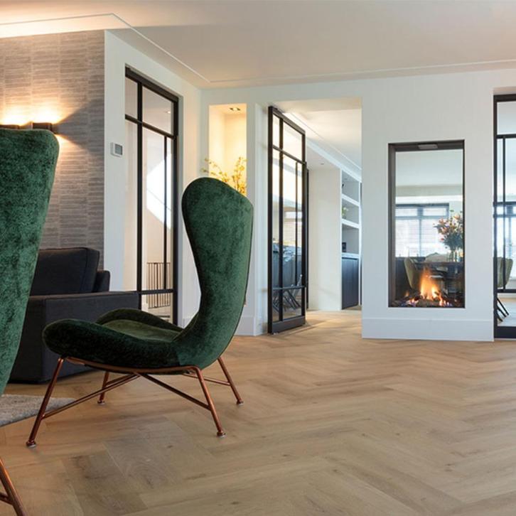 Houtlook North Wind Tuscania op voorraad 400M2, Doe-het-zelf en Bouw, Tegels, Nieuw, Vloertegels, Keramiek, 60 cm of meer, Minder dan 20 cm