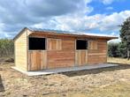Twee paardenstallen / Gegalvaniseerde deur / Op voorraad, Weidegang, 2 of 3 paarden of pony's