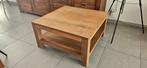 Teak salontafel 80x80cm, Huis en Inrichting, Tafels | Salontafels, Ophalen, Zo goed als nieuw, Rond