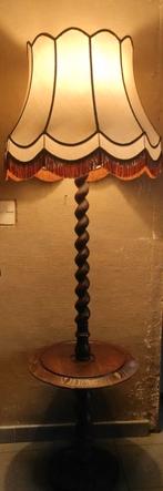 Lampadaire en Bois Tourné attribué à Charles Dudouyt, Art Déco, Utilisé, Autres matériaux, 150 à 200 cm