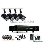 Kit 4 bewakingscamera's met dvr nieuw, Audio, Tv en Foto, Nieuw