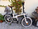 Btwin Tilt 740 plooifiets, 20 inch of meer, Gebruikt, Versnellingen, Totaal opvouwbaar
