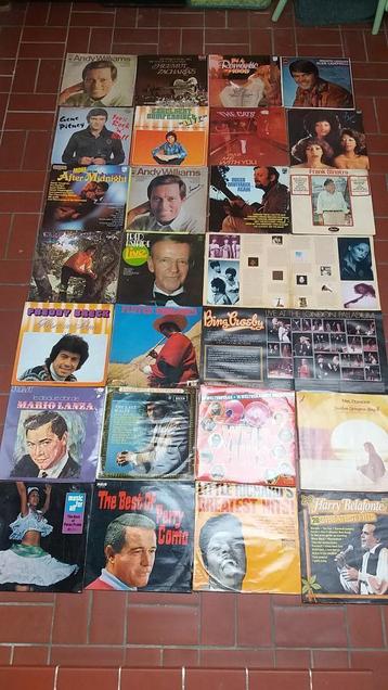 200 vynil LP's te koop (zie omschrijving) beschikbaar voor biedingen