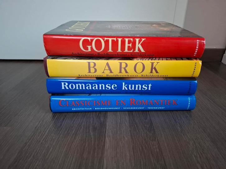 4x Kunststromingen, Boeken, Kunst en Cultuur | Architectuur, Zo goed als nieuw, Ophalen