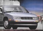 CHEVROLET CORSICA 1995 (USA), Boeken, Auto's | Folders en Tijdschriften, Nieuw, Chevrolet, Ophalen of Verzenden
