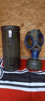 Duits gasmasker uit de Tweede Wereldoorlog 1941, Verzenden, Landmacht, Kleding of Schoenen