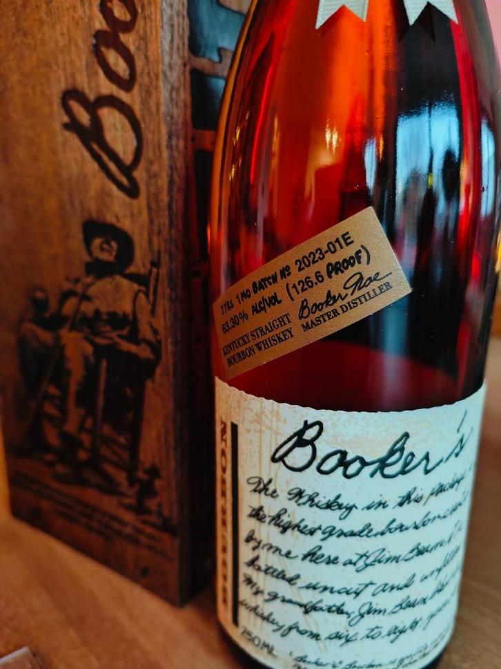 Booker's 7 years Batch:2023-01E Kentucky Straight Bourbon, Verzamelen, Wijnen, Nieuw, Overige typen, Overige gebieden, Vol, Ophalen of Verzenden