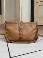 Beige leren tas Longchamp, Ophalen of Verzenden, Gebruikt, Beige, Schoudertasje