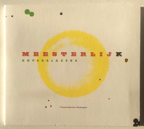 Meesterlijk - koperblazers, Cd's en Dvd's, Cd's | Klassiek, Gebruikt, Kamermuziek, Modernisme tot heden, Ophalen of Verzenden