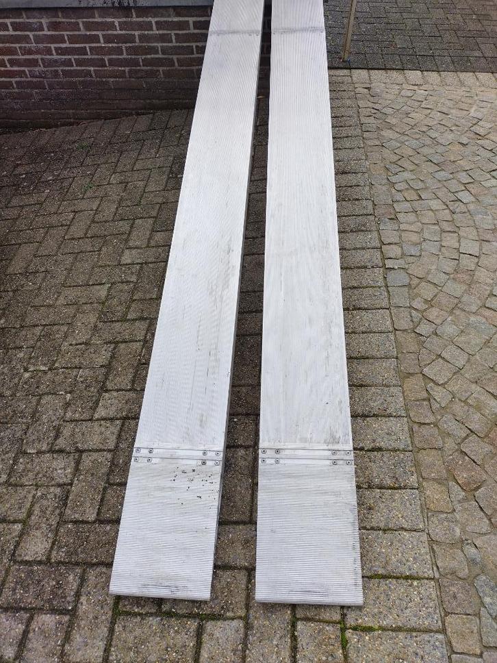 Anssems aluminium oprijplaten, Auto diversen, Aanhangers en Bagagewagens, Zo goed als nieuw, Ophalen