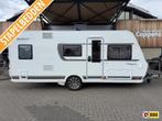 Dethleffs Aero 490 QSK 2022 MOVER + AIR TENT!, Caravans en Kamperen, Caravans, Vast bed, 7 tot 8 meter, Treinzit, Schokbreker