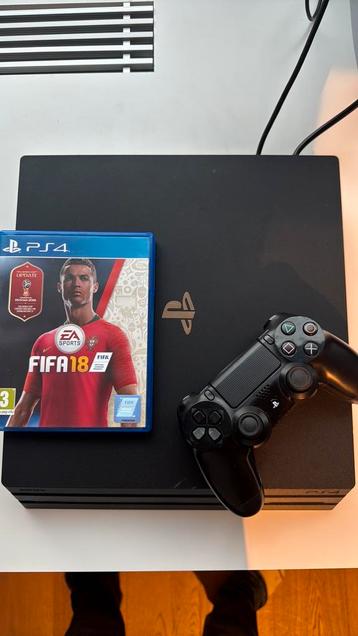 PS4 pro 1tb met 1 ps4 controller