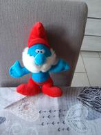 Grote Smurf knuffel, Verzamelen, Smurfen, Gebruikt, Ophalen of Verzenden, Poppetje, Figuurtje of Knuffel, Grote Smurf