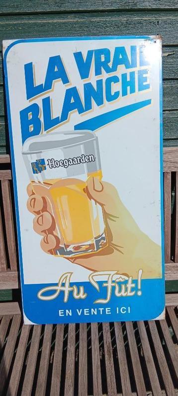 panneau d'affichage en conserve Hoegaarden  pub reclame 