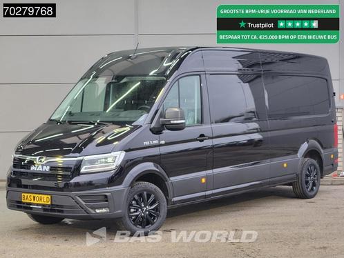 MAN TGE 3.180 Automaat 180PK L4H3 LED Airco Cruise Trekhaak, Auto's, Bestelwagens en Lichte vracht, Bedrijf, Te koop, Achteruitrijcamera