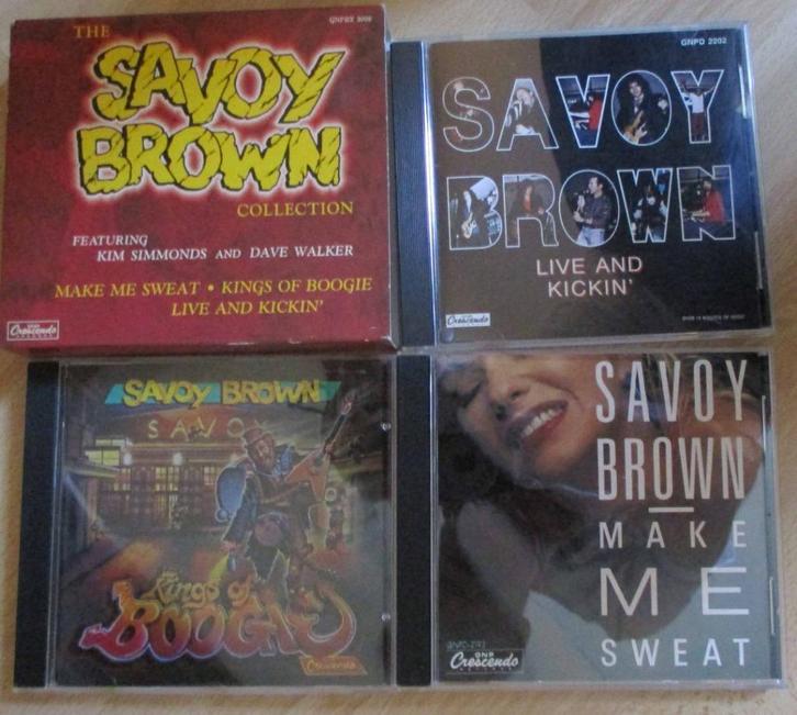 DOOS > SAVOY BROWN, heel goed - BLUES - ROCK/€50, Cd's en Dvd's, Cd's | Jazz en Blues, Zo goed als nieuw, Blues, 1960 tot 1980