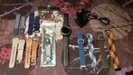 Samsung Smartwatch Gear 3 (+oplader, 10 bandjes, clock cover, Enlèvement, Utilisé, Samsung, Android