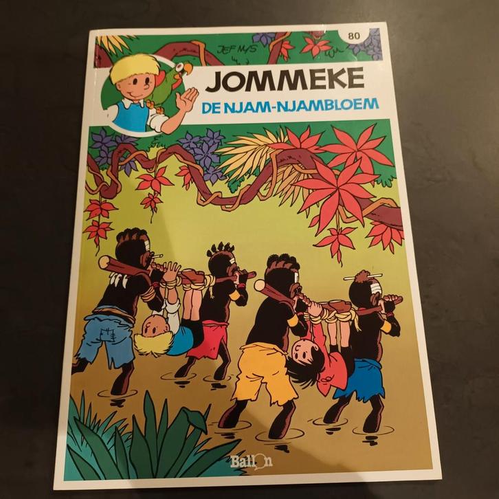 Jommeke - De Njam-Njambloem - nr 80, Boeken, Stripverhalen, Zo goed als nieuw, Ophalen of Verzenden